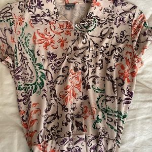 Size 4 Muse Burton down tie dress